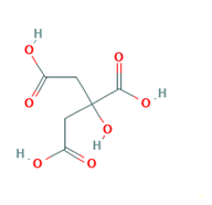 فرمول مولکولی اسید سیتریک
