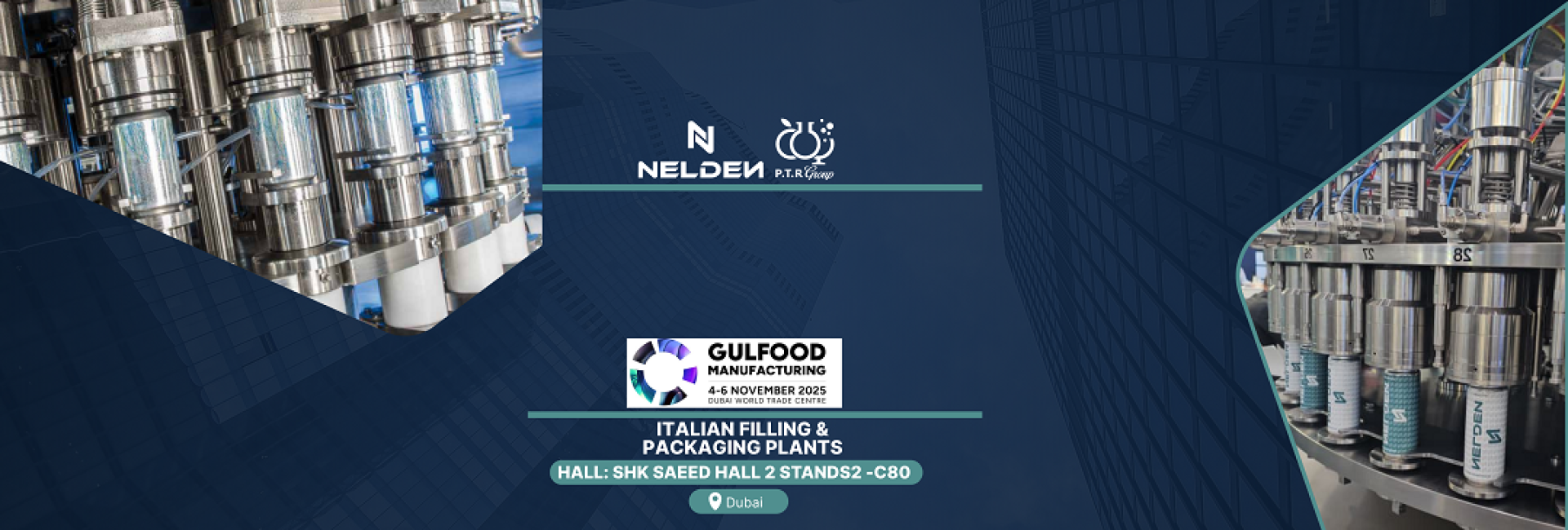 نمایشگاه گالفود دبی 2025 - غرفه ی نلدن